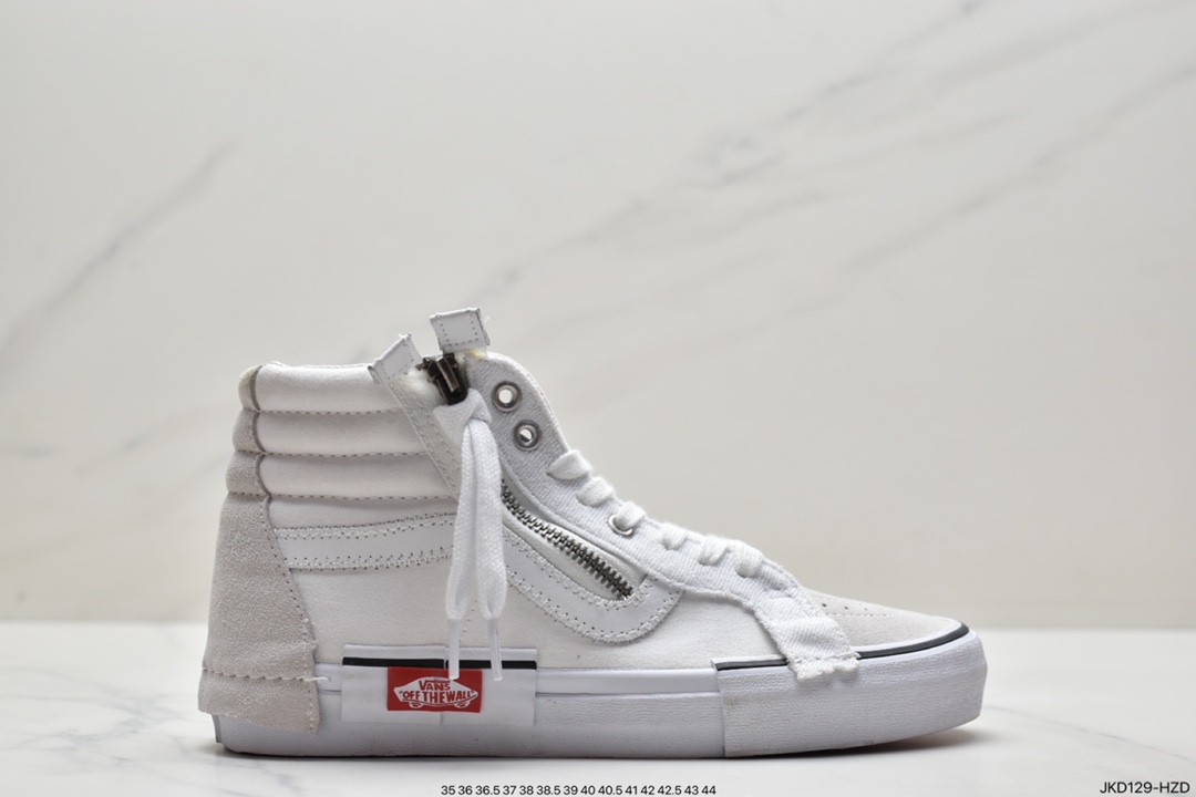 高帮, 运动鞋, 板鞋, Vans, Sk8-Hi - Vans 万斯 SK8-Hi Zip 高帮拉链款运动鞋 滑板鞋