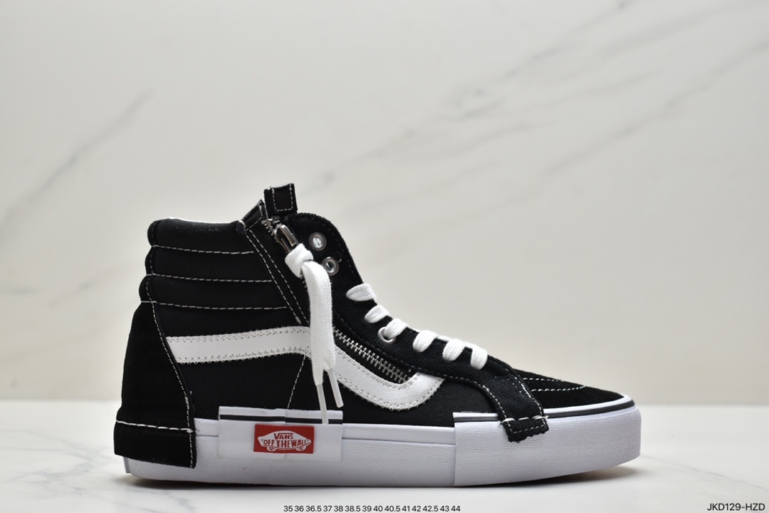 高帮, 运动鞋, 板鞋, Vans, Sk8-Hi - Vans 万斯 SK8-Hi Zip 高帮拉链款运动鞋 滑板鞋