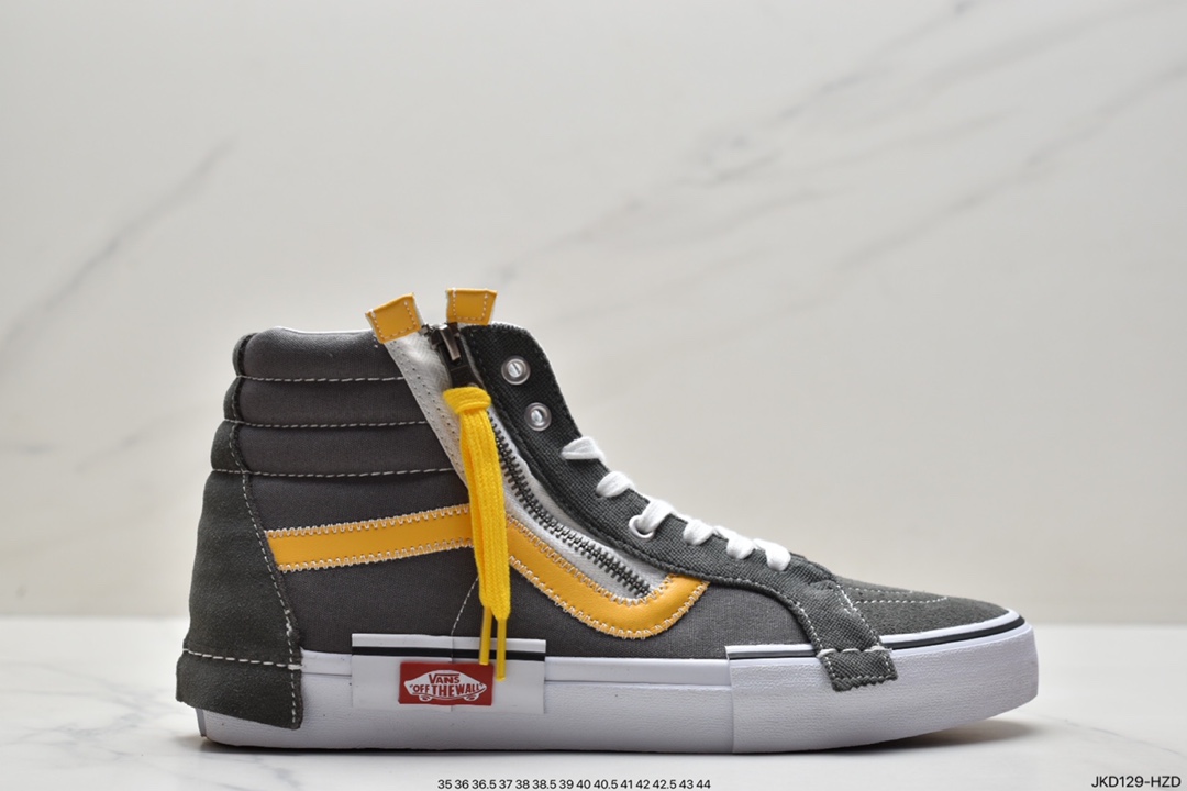 高帮, 运动鞋, 板鞋, Vans, Sk8-Hi - Vans 万斯 SK8-Hi Zip 高帮拉链款运动鞋 滑板鞋