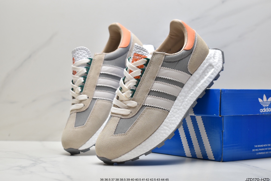 跑鞋, 慢跑鞋, Boost, adidas Racing 1, Adidas - 阿迪达斯 adidas Racing 1 Boost Prototype 运动慢跑鞋 货号：Q47108