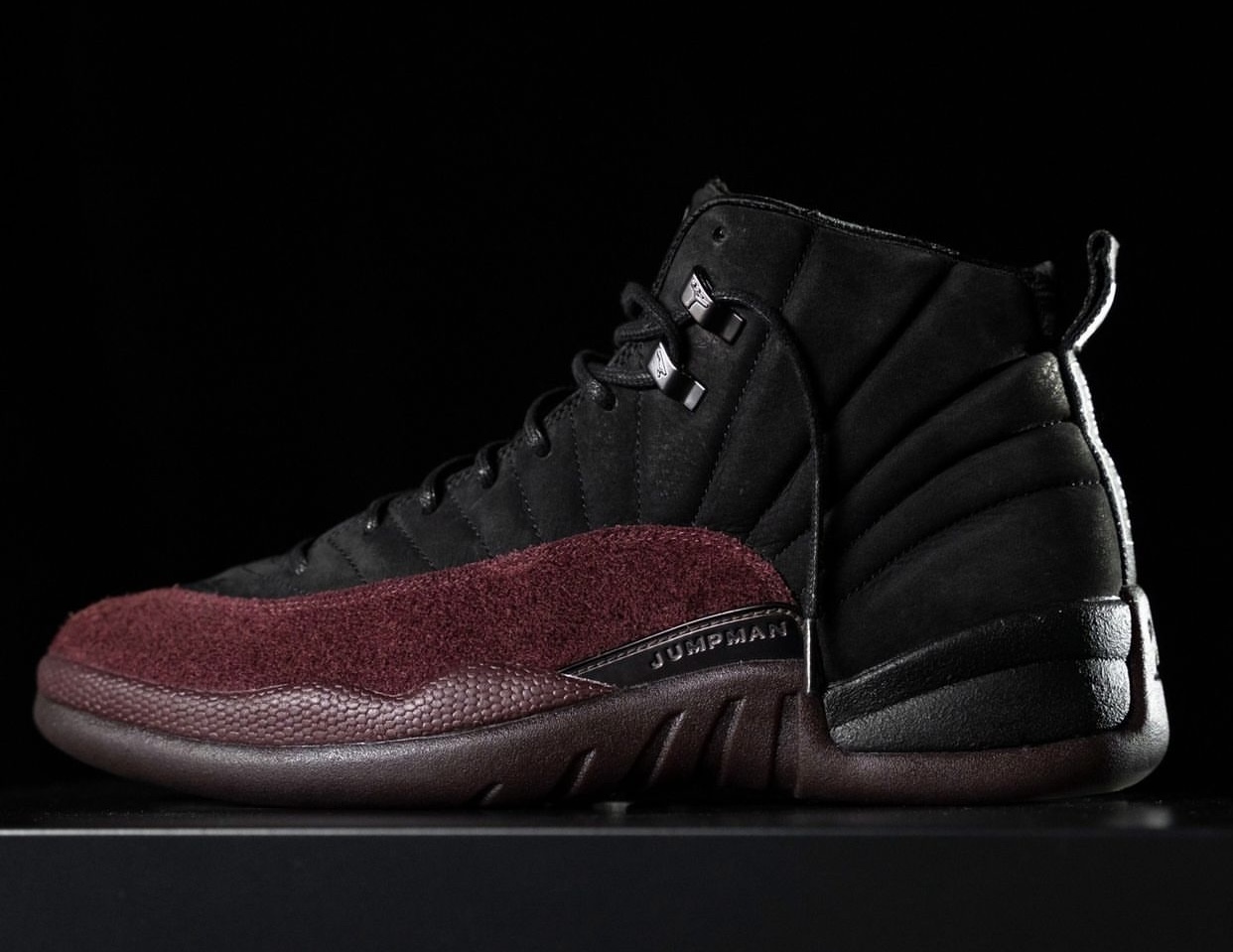 A Ma Maniere Air Jordan 12 Black Burgundy Crush DV6989-001 Release Date Price