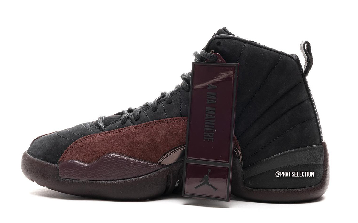 A Ma Maniere Air Jordan 12 Black DV6989-001 Release Date