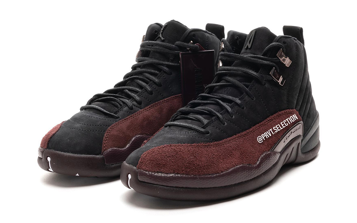 A Ma Maniere Air Jordan 12 Black DV6989-001 Release Date