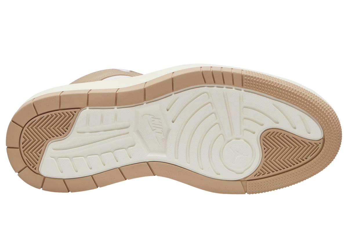 Air Jordan 1 Elevate High White Tan DN3253-121 Release Date