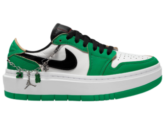 初见Air Jordan 1 Elevate Low “Lucky Green”（幸运绿）。