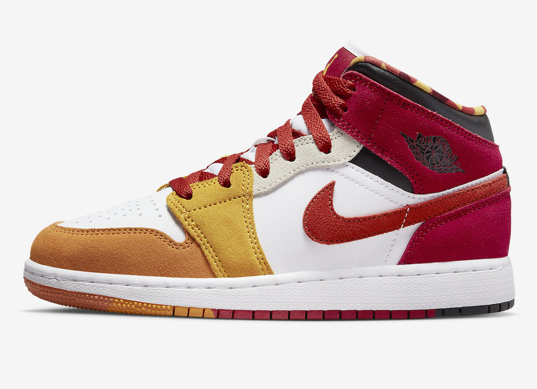 Air Jordan 1 Mid SE GS Paprika DX2460-601 Release Date