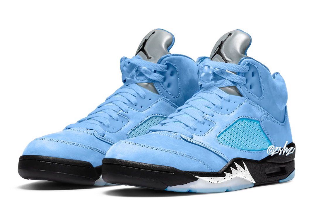 Air Jordan 5 UNC University Blue DV1310-401 Release Date