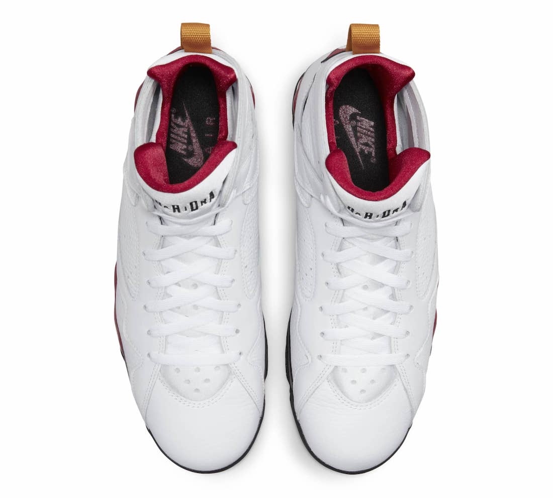 Air Jordan 7 Cardinal 2022 CU9307-106 Release Date