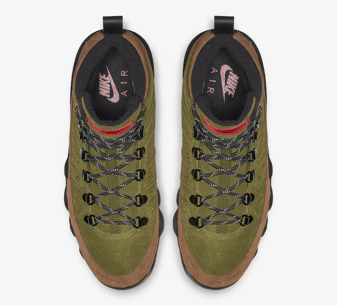 Air Jordan 9 Boot NRG Beef Broccoli AR4491-200 Release Date