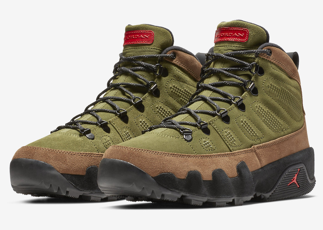 Air Jordan 9 Boot NRG Beef Broccoli AR4491-200 Release Date