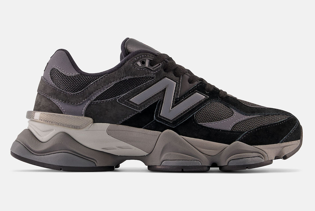 New Balance 9060 Black Castlerock U9060BLK Release Date