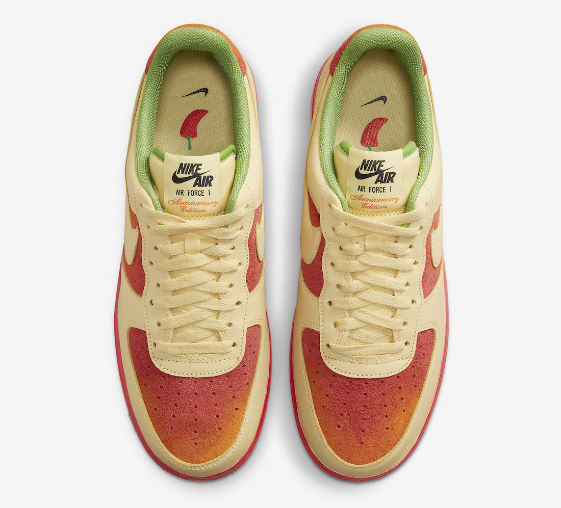 Nike Air Force 1 Low Chili Pepper DZ4493-700 Release Date