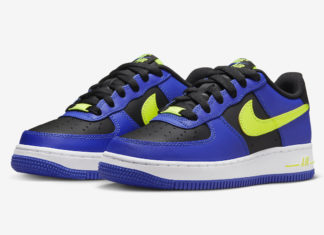 耐克Air Force 1 Low “Blue Volt “儿童版正式发布