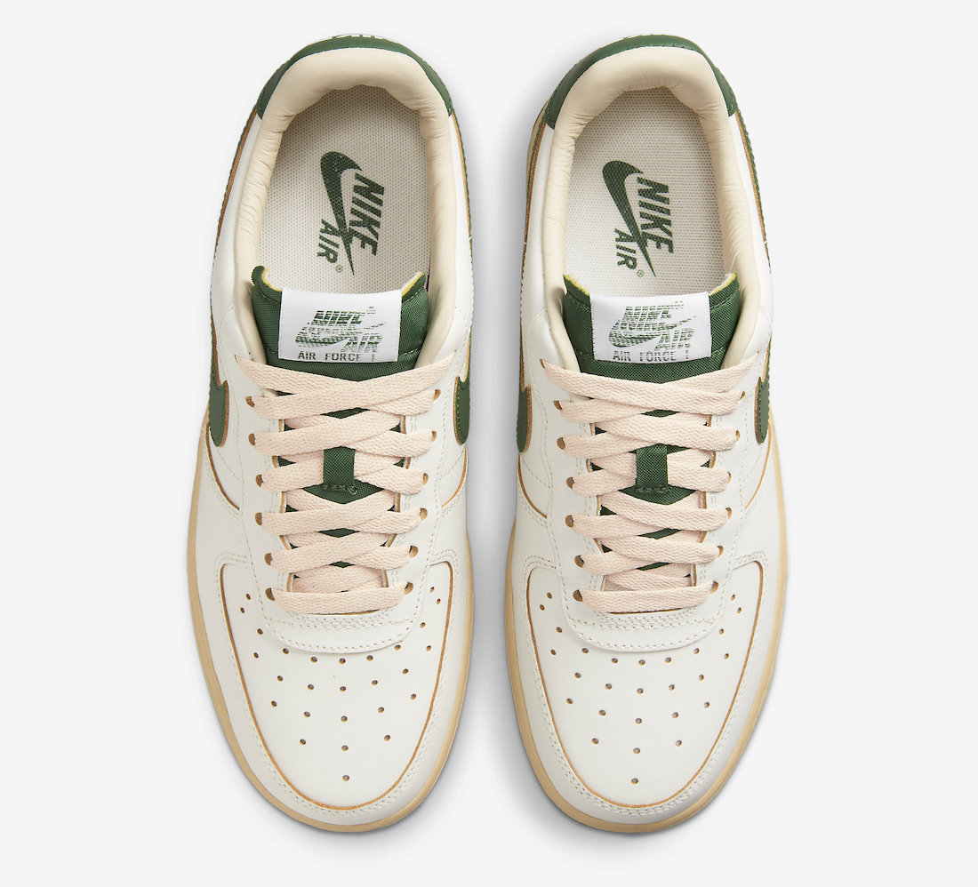 Nike Air Force 1 Low Sail Gorge Green DZ4764-133 Release Date