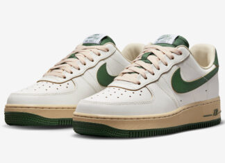 耐克空军Nike Air Force 1 Low WMNS “Gorge Green”带有复古的感觉