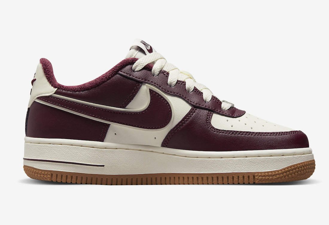 Nike Air Force 1 Low Team Red Gum DQ5972-100 Release Date