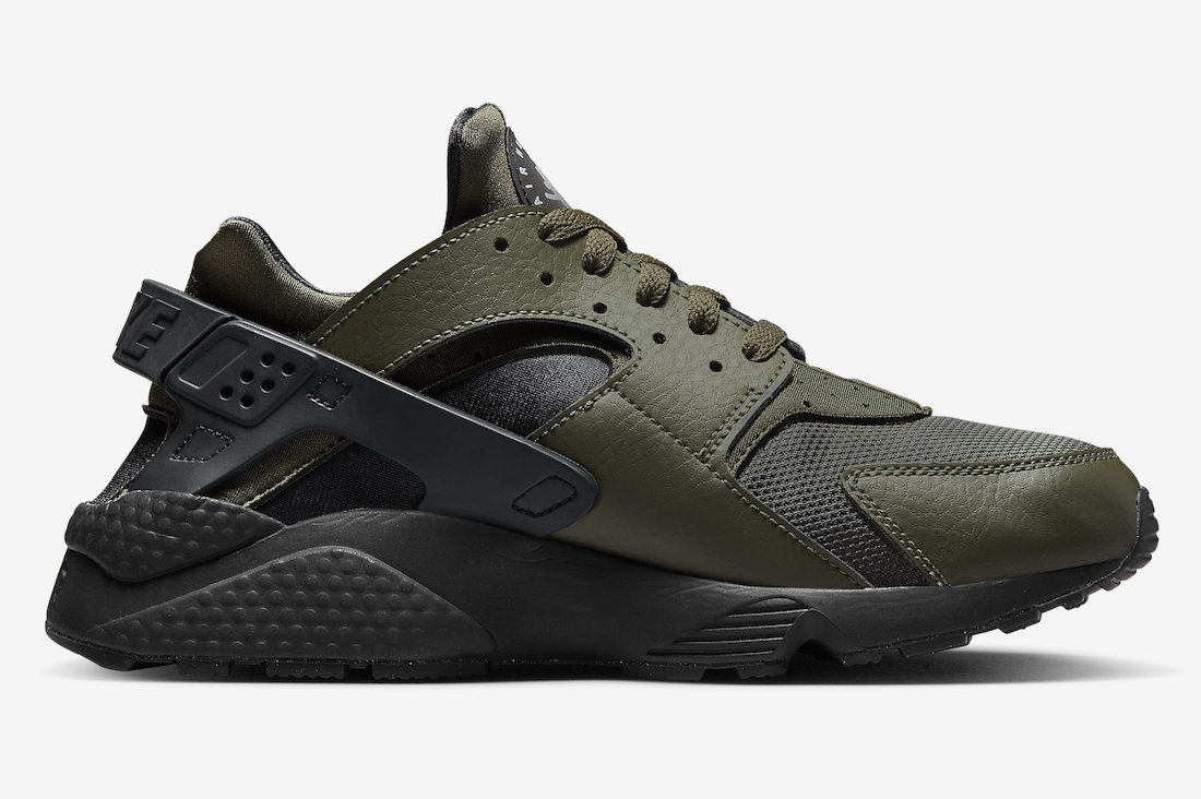 Nike Air Huarache Olive Black DZ4506-300 Release Date