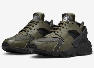 耐克为2022年秋季推出深橄榄色的Air Huarache配色