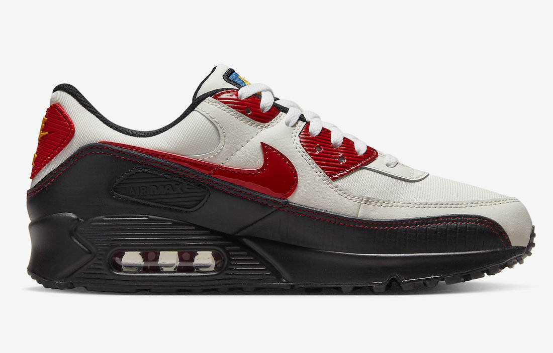 Nike Air Max 90 SE Sail University Red DX3276-133 Release Date