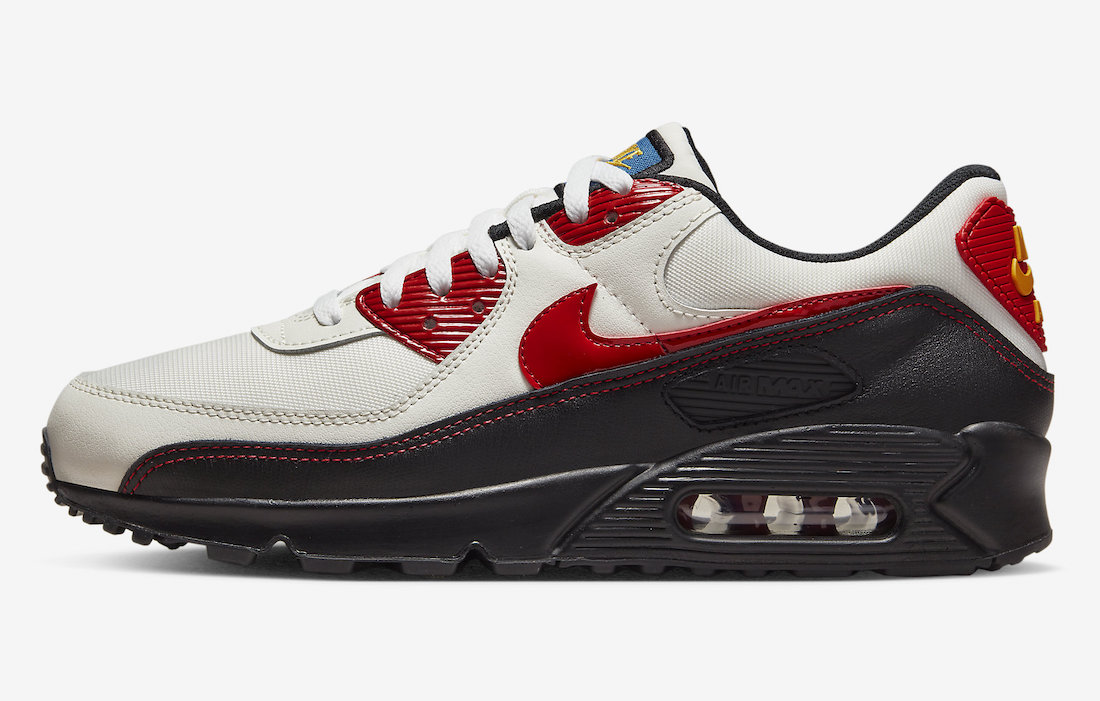 Nike Air Max 90 SE Sail University Red DX3276-133 Release Date