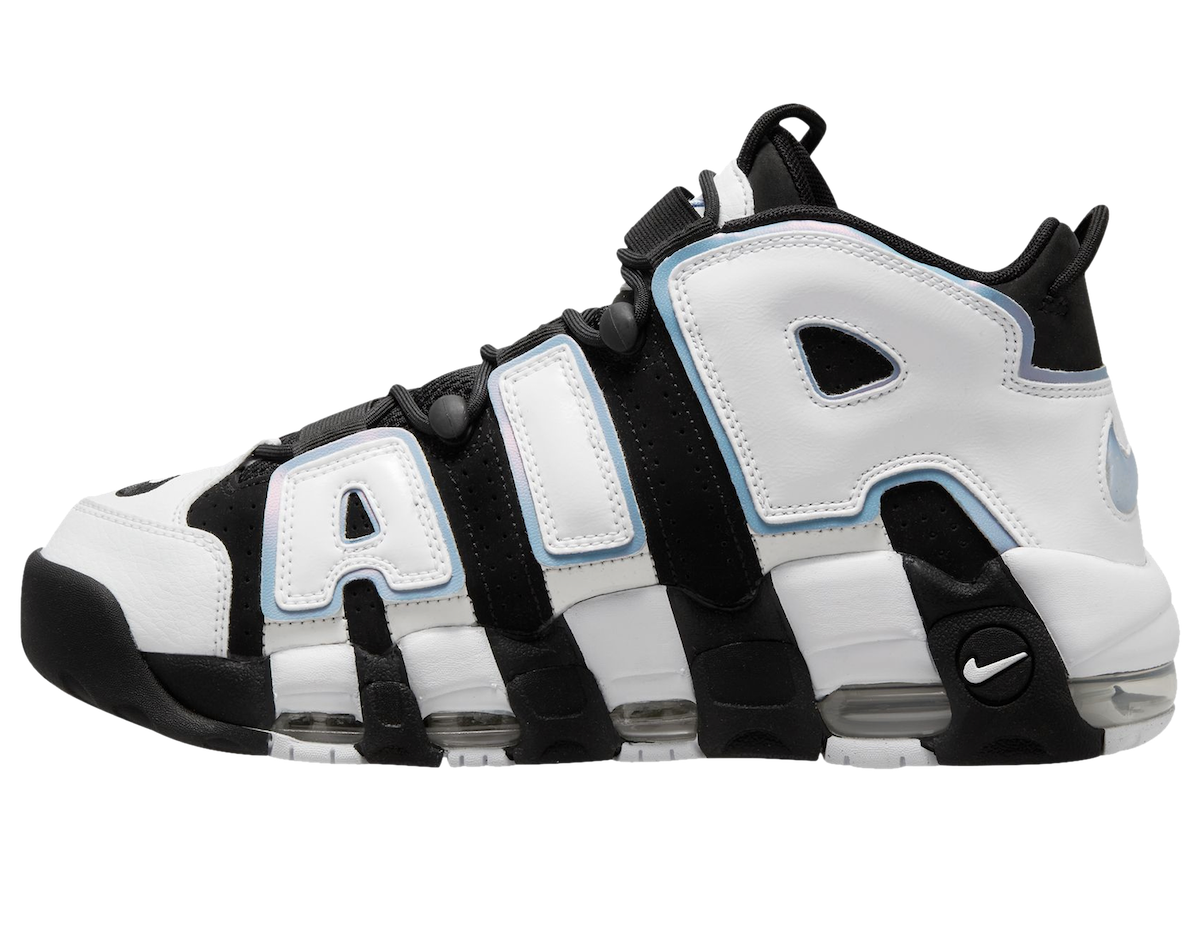 Nike Air More Uptempo Black White Cobalt Bliss DV0819-001 Release Date