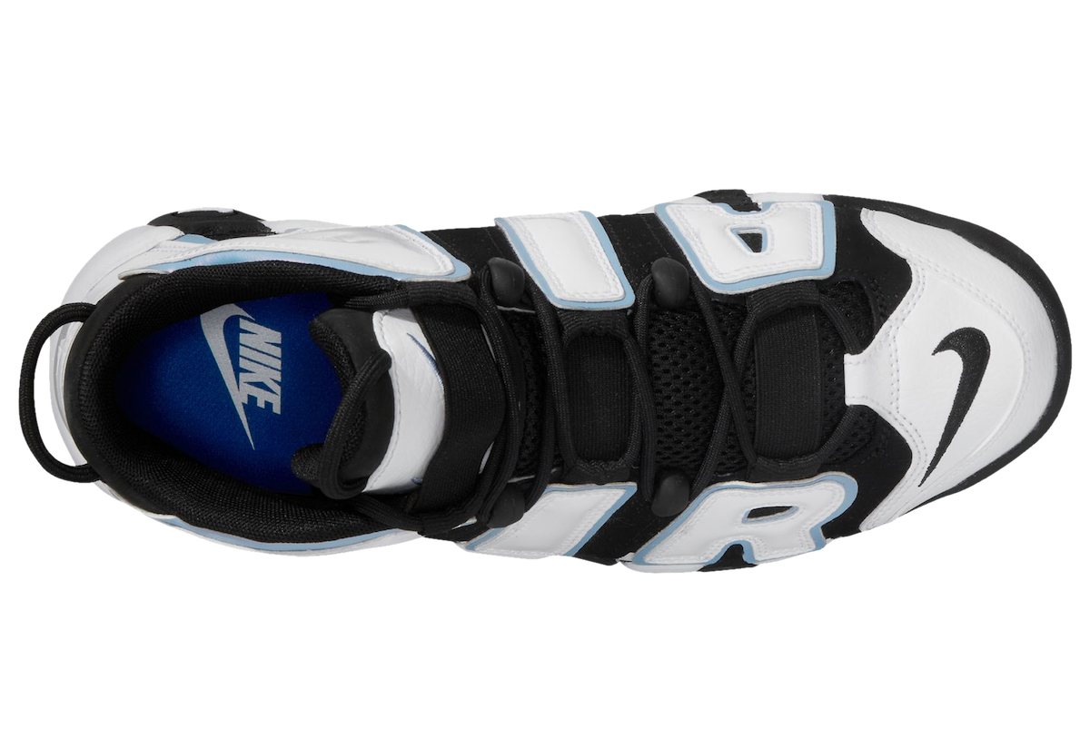 Nike Air More Uptempo Black White Cobalt Bliss DV0819-001 Release Date