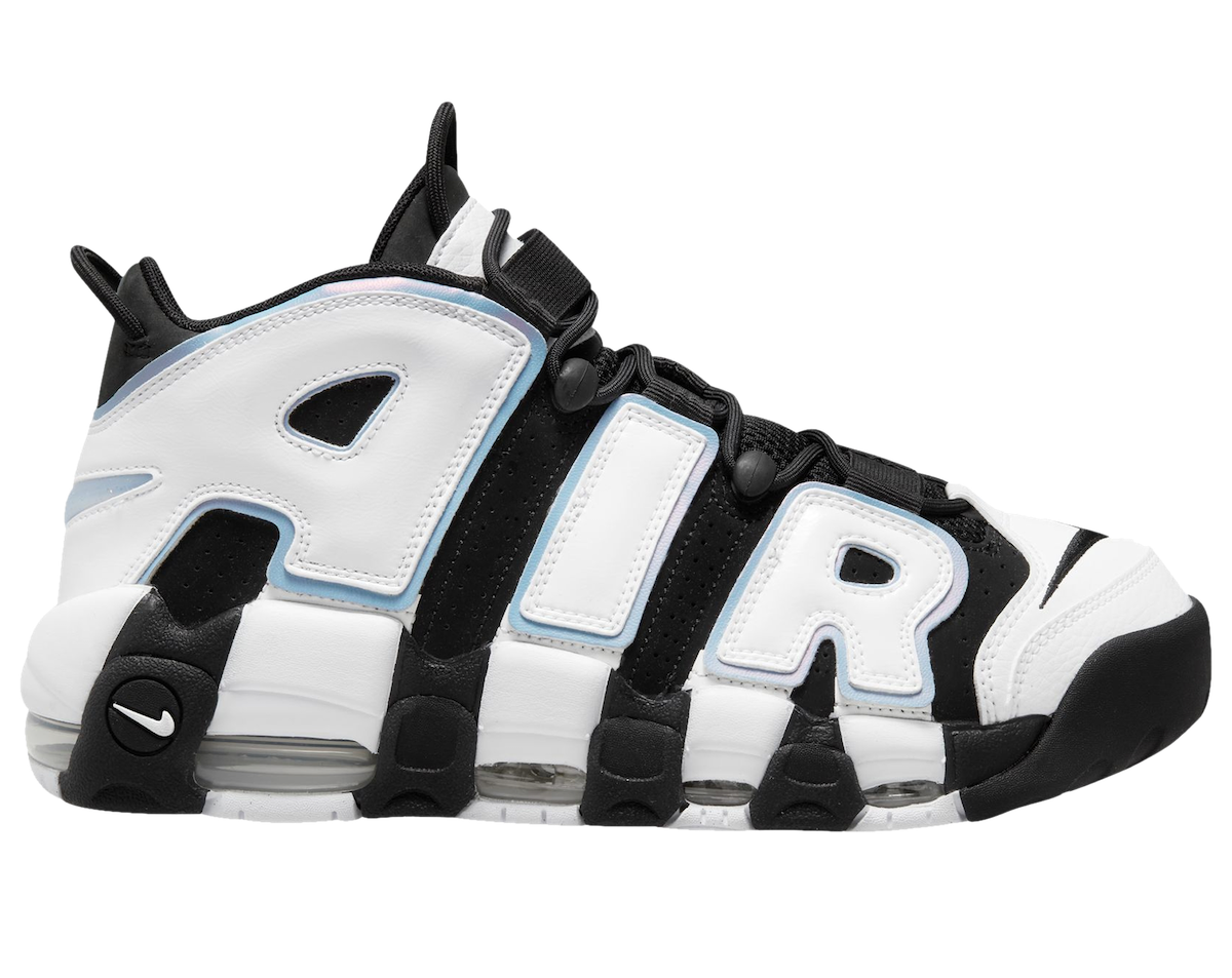 Nike Air More Uptempo Black White Cobalt Bliss DV0819-001 Release Date