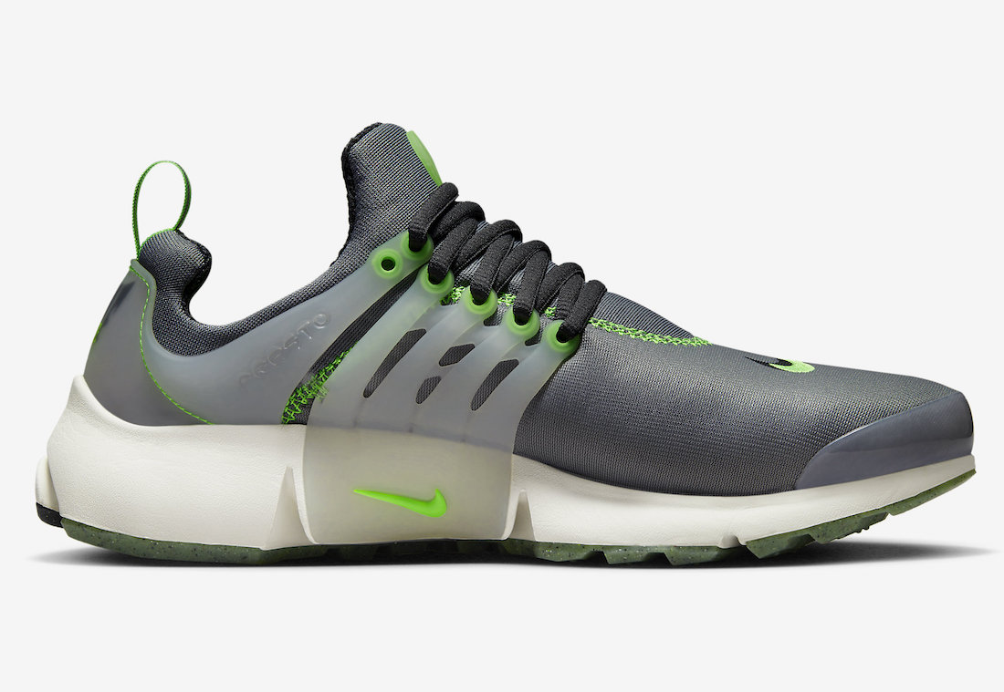 Nike Air Presto Smoke Grey Scream Green FJ2685-001 Release Date