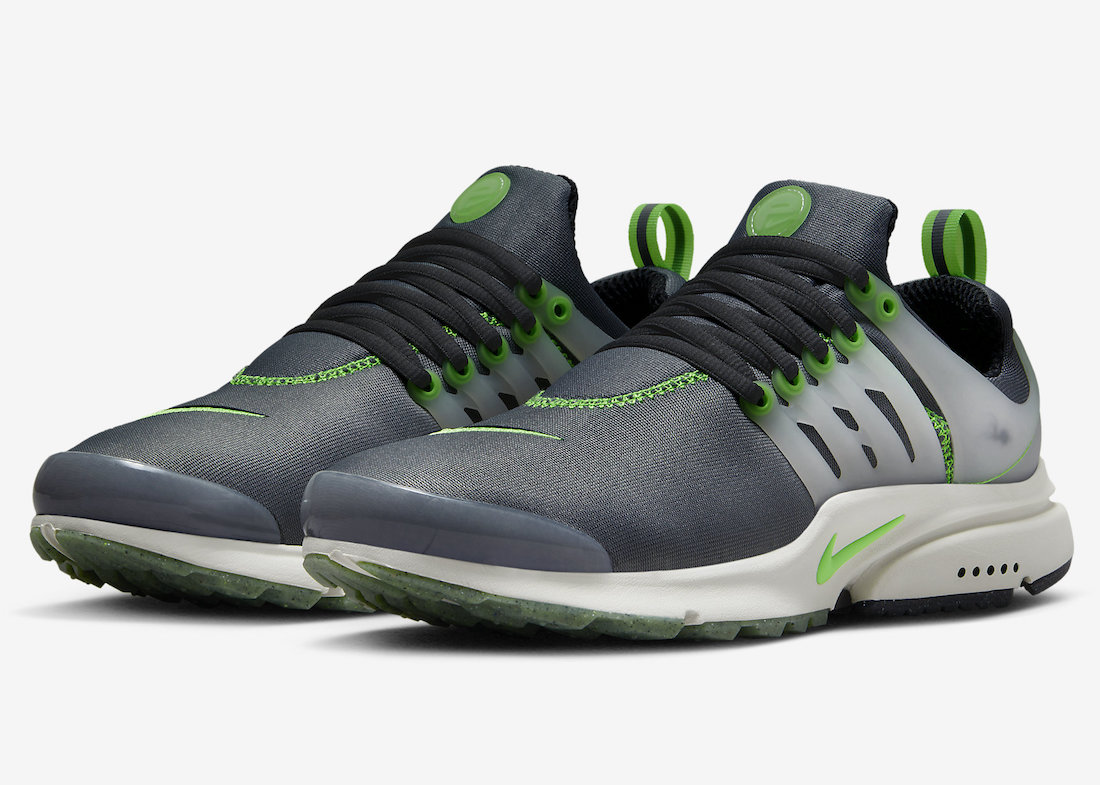 Nike Air Presto Smoke Grey Scream Green FJ2685-001 Release Date