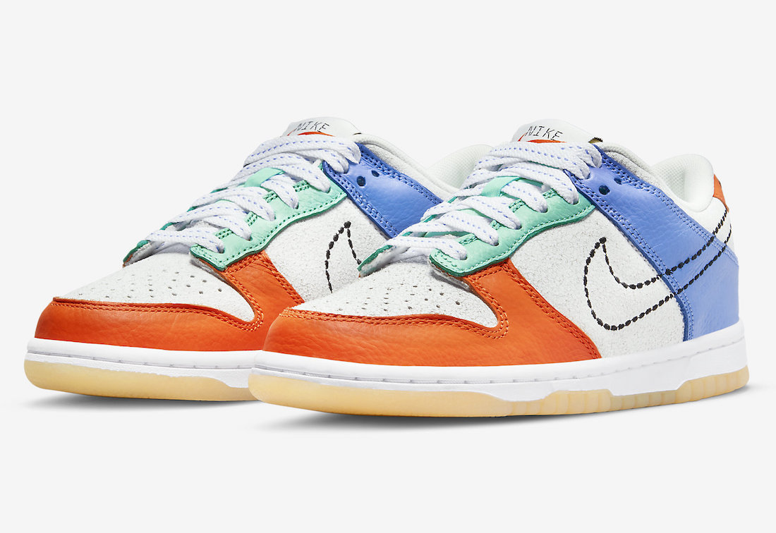 Nike Dunk Low GS 101 DX3363-100 Release Date