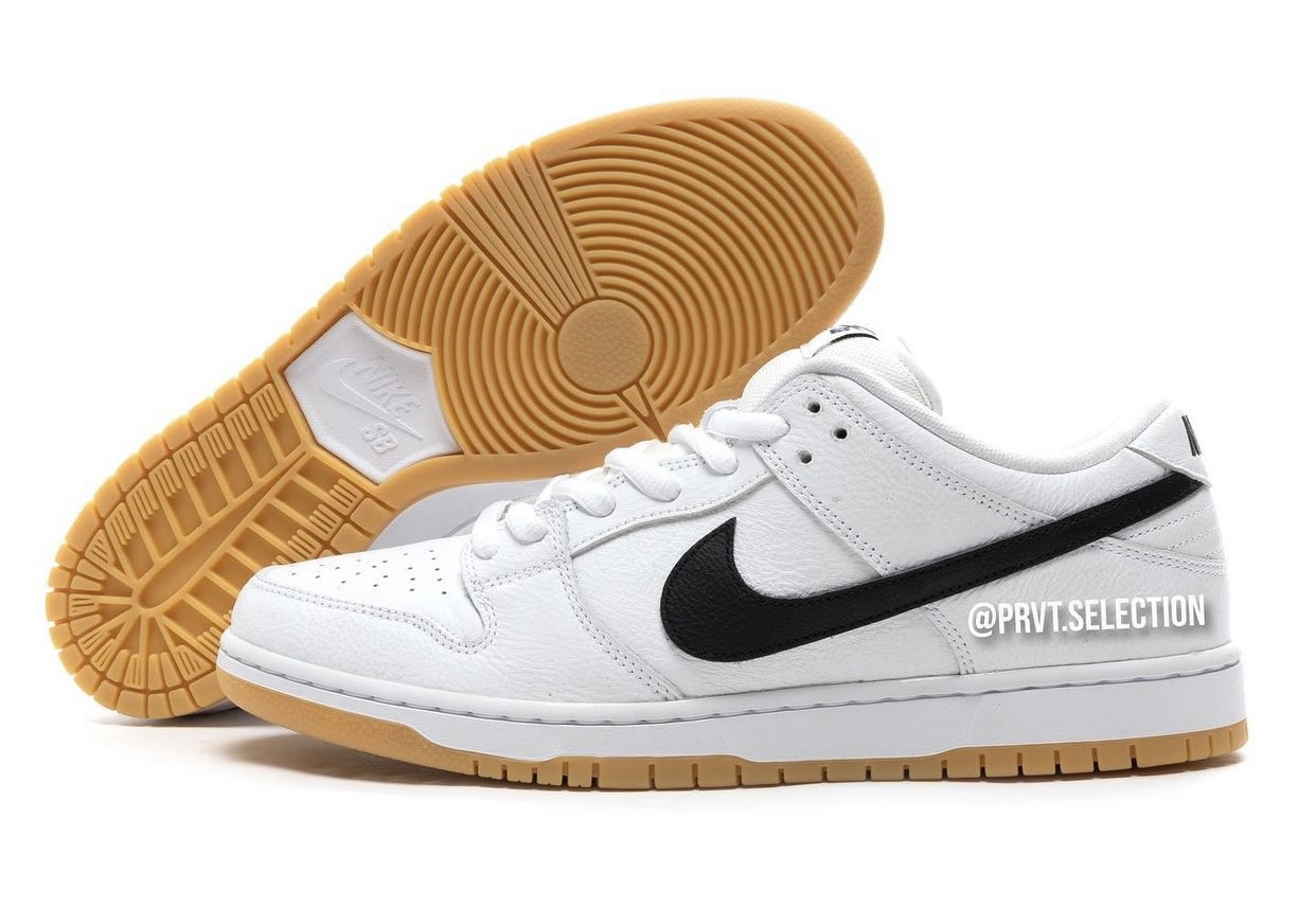 Nike SB Dunk Low White Gum CD2563-101 Release Date