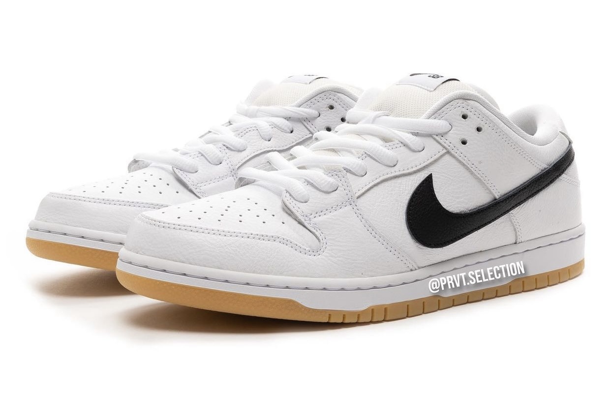 Nike SB Dunk Low White Gum CD2563-101 Release Date