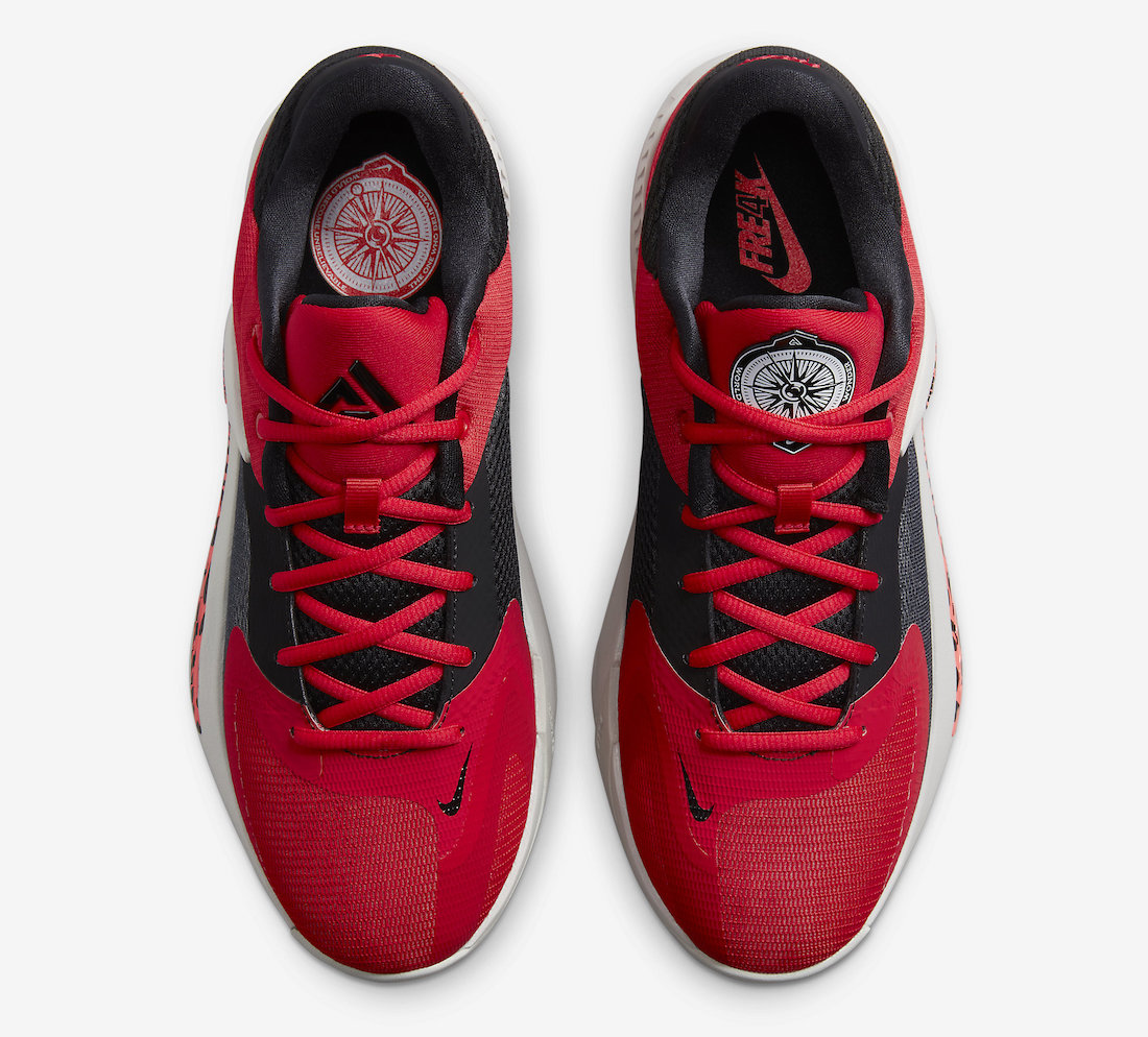 Nike Zoom Freak 4 University Red DJ6149-600 Release Date