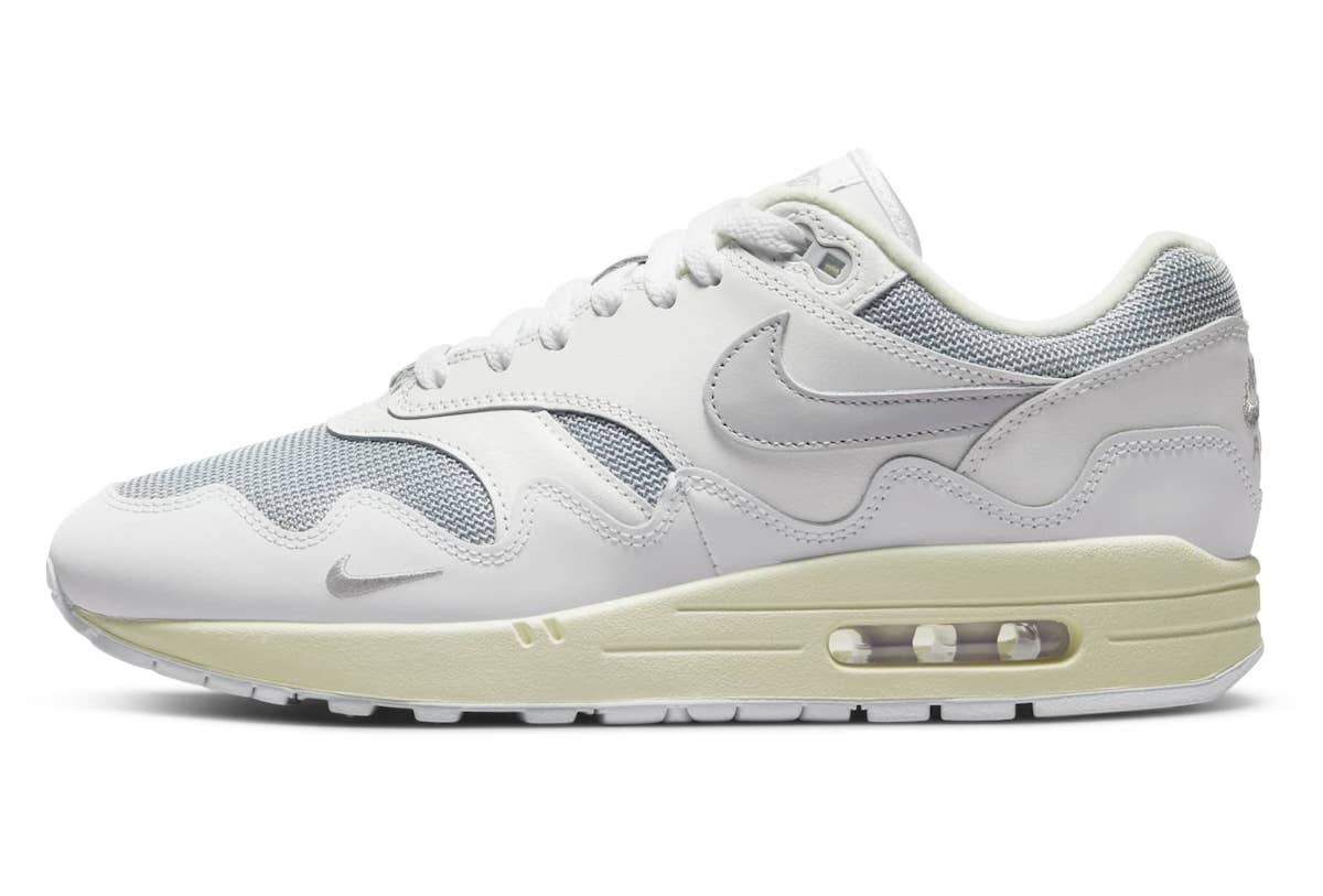 Patta Nike Air Max 1 White Grey DQ0299-100 Release Date