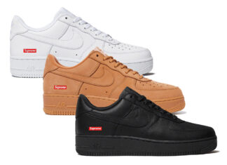 Supreme x Nike Air Force 1 Low将在2012年秋冬回归。