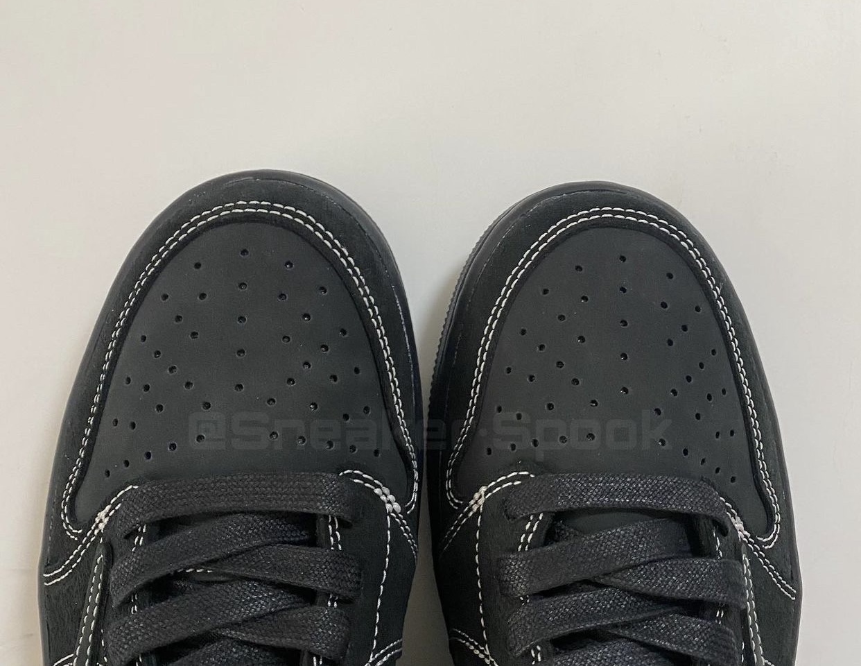 Travis Scott Air Jordan 1 Low OG Black Phantom DM7866-001 Release Date On-Foot