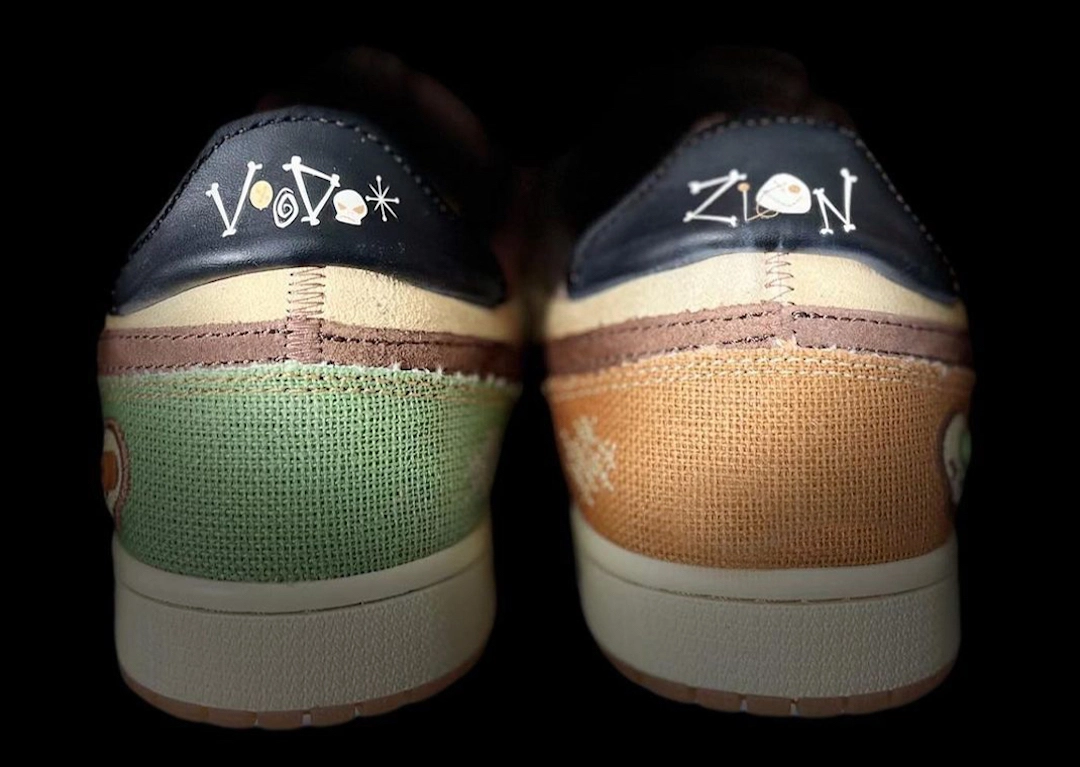 Zion Williamson Air Jordan 1 Low OG Voodoo DZ7292-200 Release Date