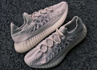 阿迪达斯Yeezy Boost 350 V2 CMPCT “Slate Bone “的更好外观