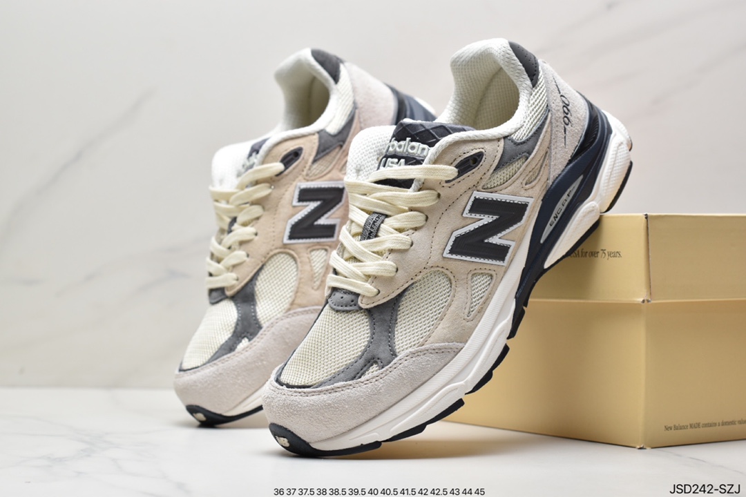 跑鞋, 跑步鞋, 美产, 新百伦, New Balance, NB990 - 新百伦 New Balance NB990 美产 跑步鞋 慢跑鞋 货号：M990AD3