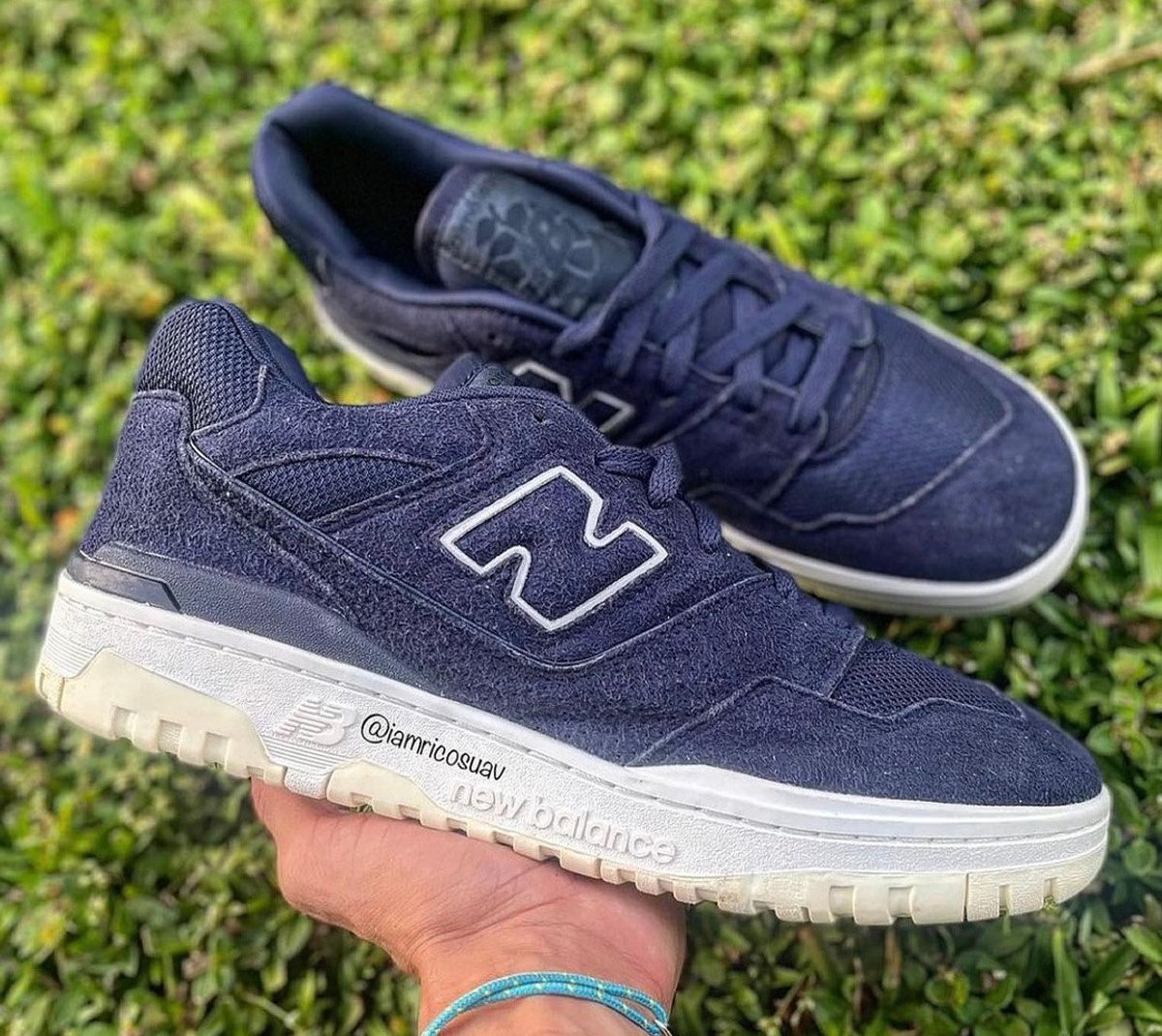 Aime Leon Dore New Balance 550 Navy Suede Release Date