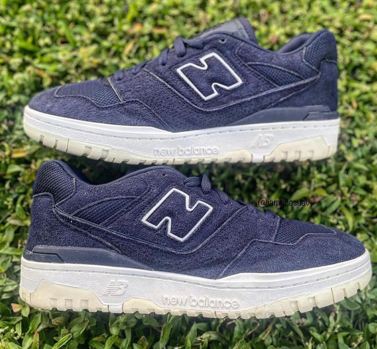 Aime Leon Dore New Balance 550 Navy Suede Release Date