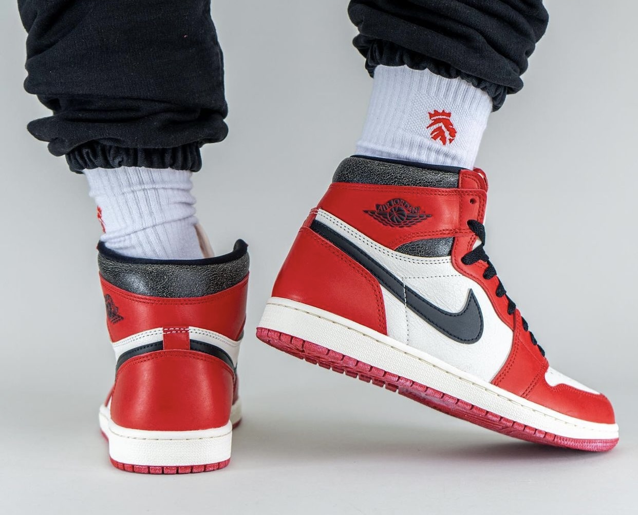 Air Jordan 1 Lost and Found DZ5485-612 Release Date On-Feet