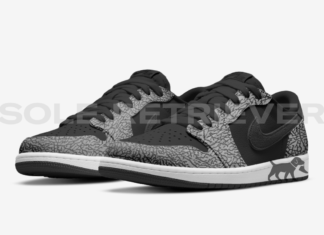 Air Jordan 1 Low OG “Black Elephant” 2023年夏季发布