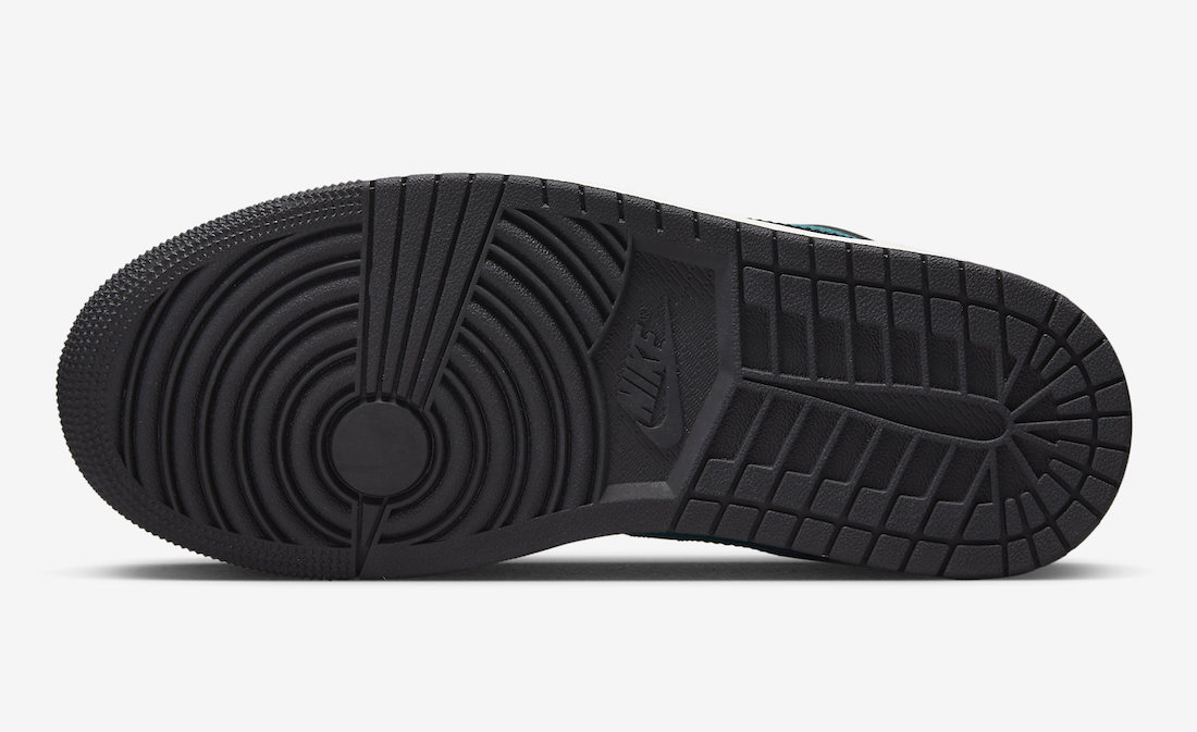 Air Jordan 1 Low Split Bright Spruce Black DR0502-300 Release Date
