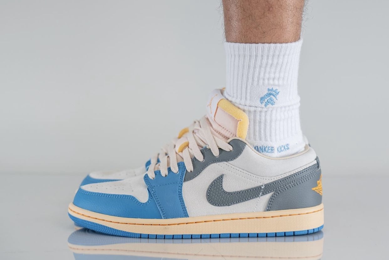 Air Jordan 1 Low UNC Grey DZ5376-469 Release Date