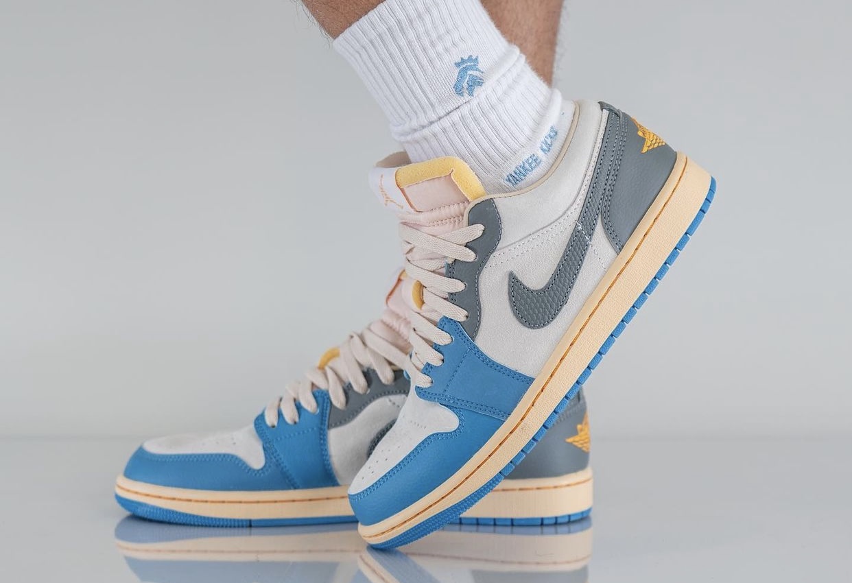 Air Jordan 1 Low UNC Grey DZ5376-469 Release Date