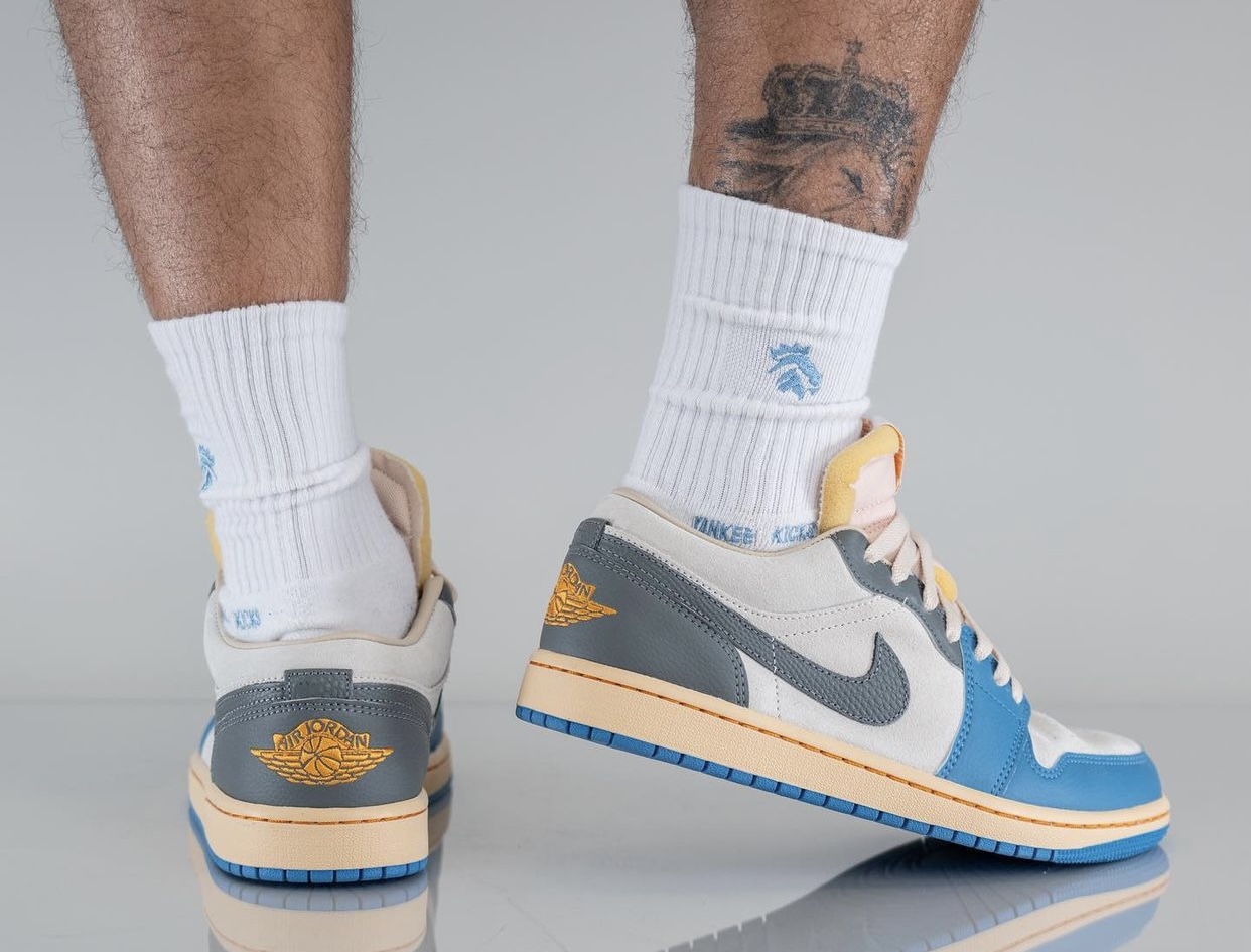 Air Jordan 1 Low UNC Grey DZ5376-469 Release Date