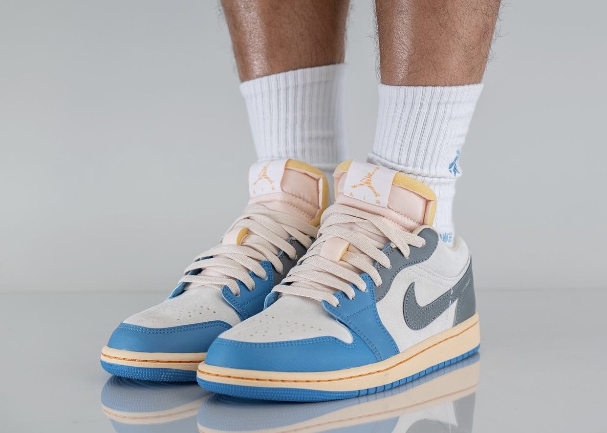 Air Jordan 1 Low UNC Grey DZ5376-469 Release Date