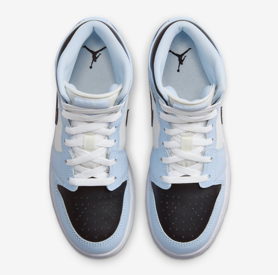 Air Jordan 1 Mid GS Ice Blue 555112-401 Release Date