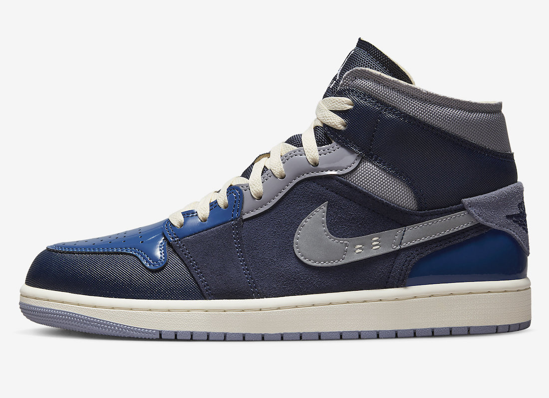 Air Jordan 1 Mid SE Craft Obsidian DR8868-400 Release Date